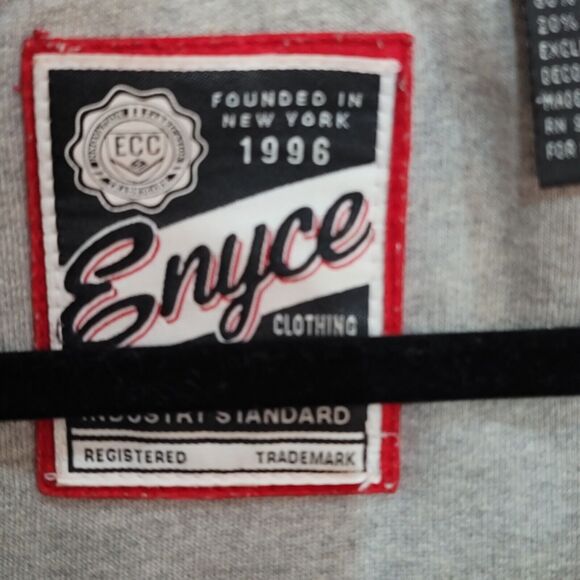 Enyce Heavyweight Track Full Zip Jacket Grey Lined Excellent Used Condition 3xl - Picture 10 of 16